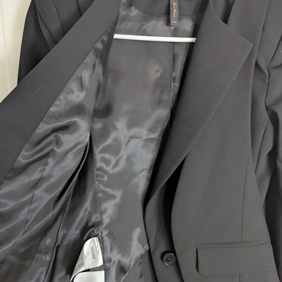 BCBGMaxAzria Women's Elegant Black Blazer Suit Jacket Size XXS - Picture 5 of 14